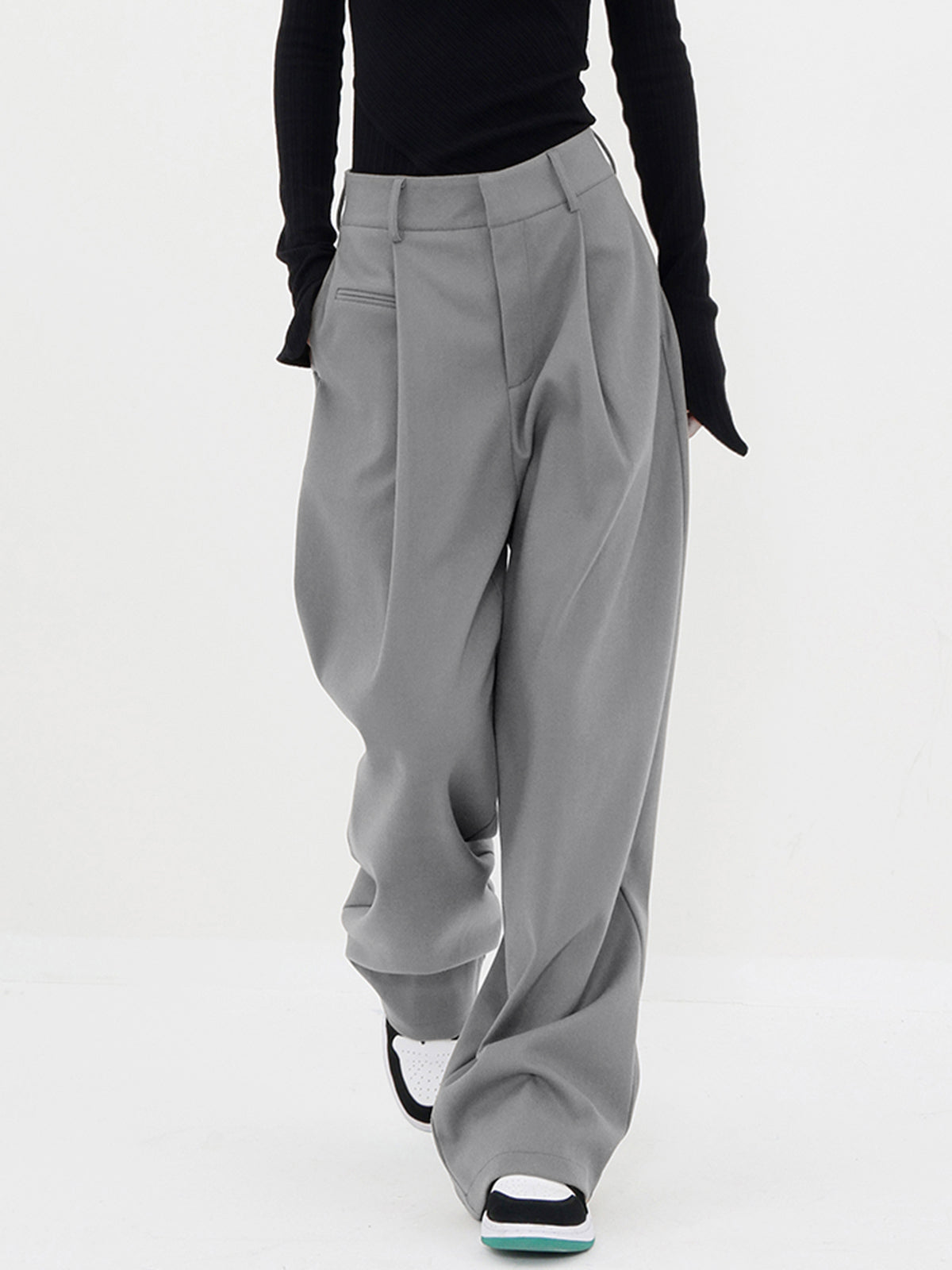 Crown Elara™ | Wide Leg Dress Pants