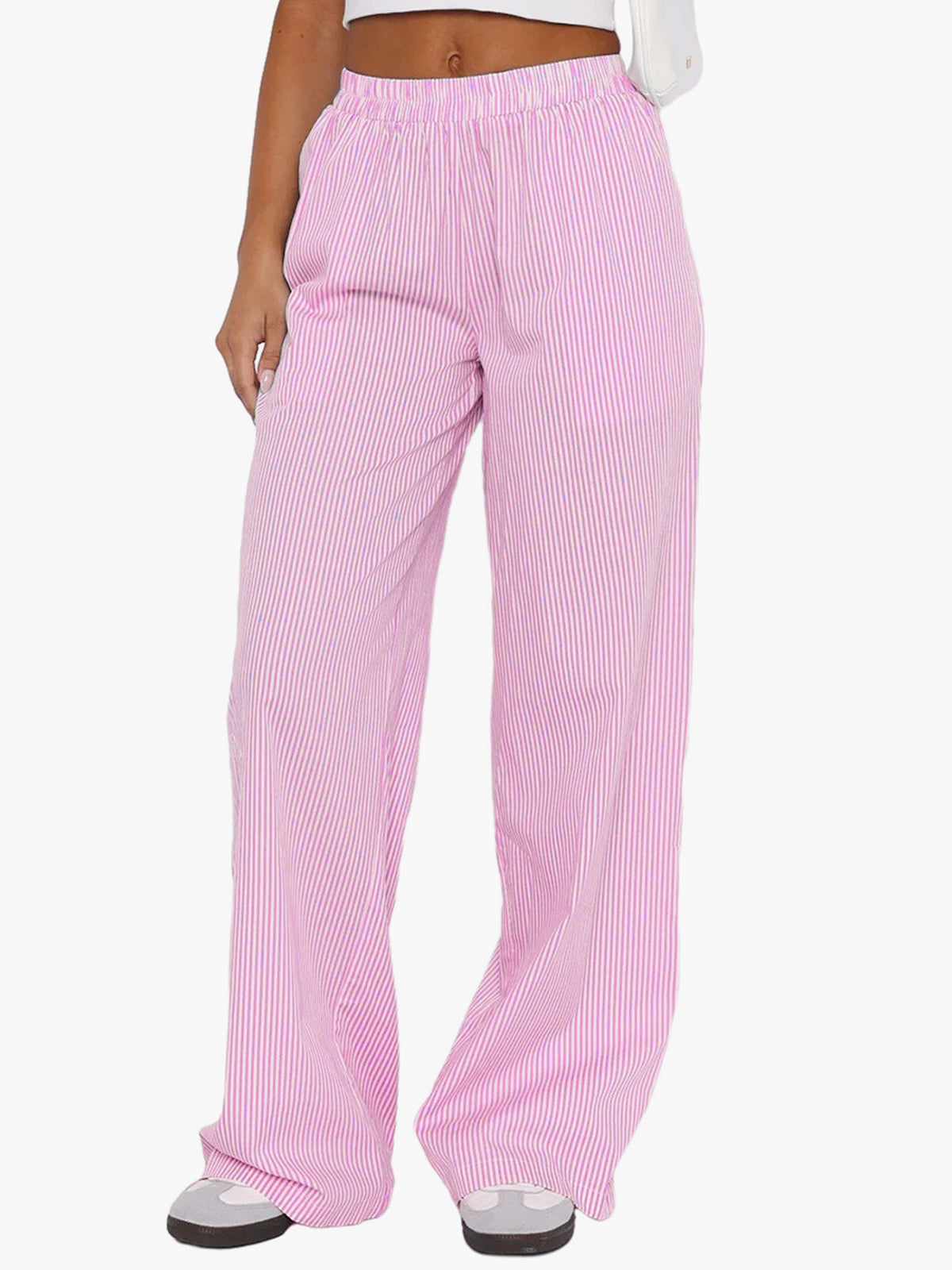 Crown Elara™ | Striped Long Trousers