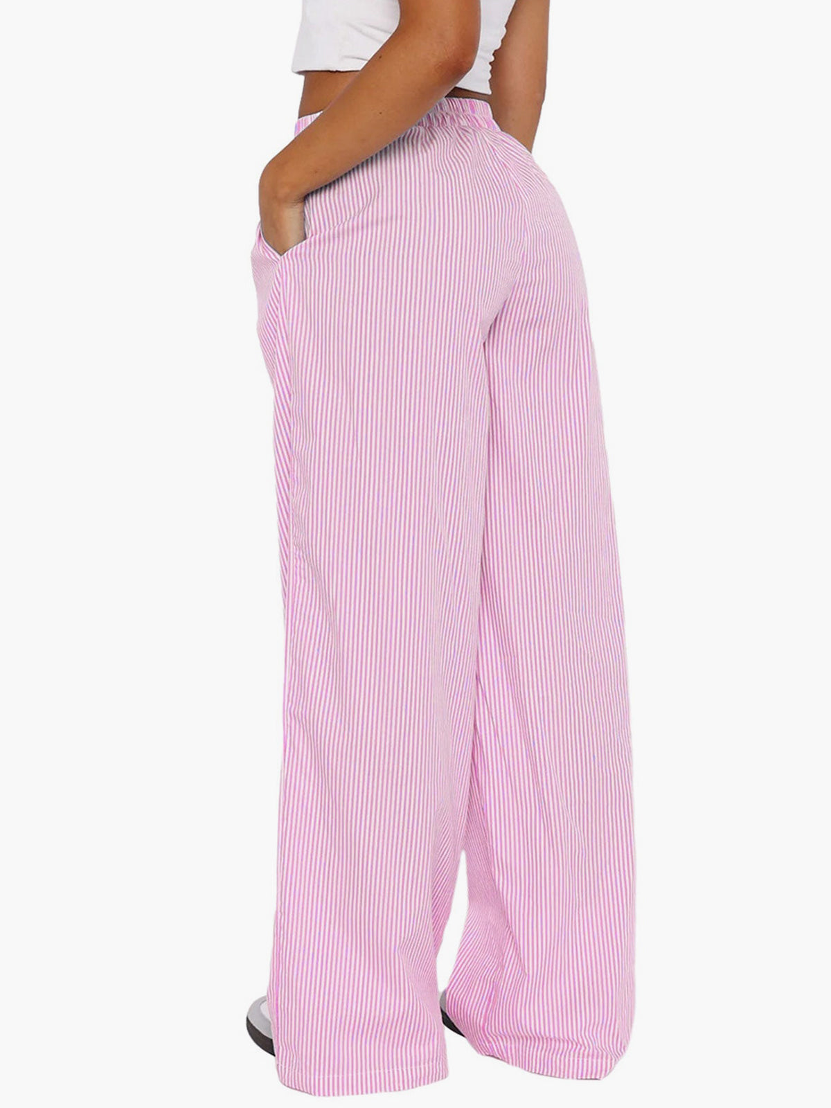 Crown Elara™ | Striped Long Trousers