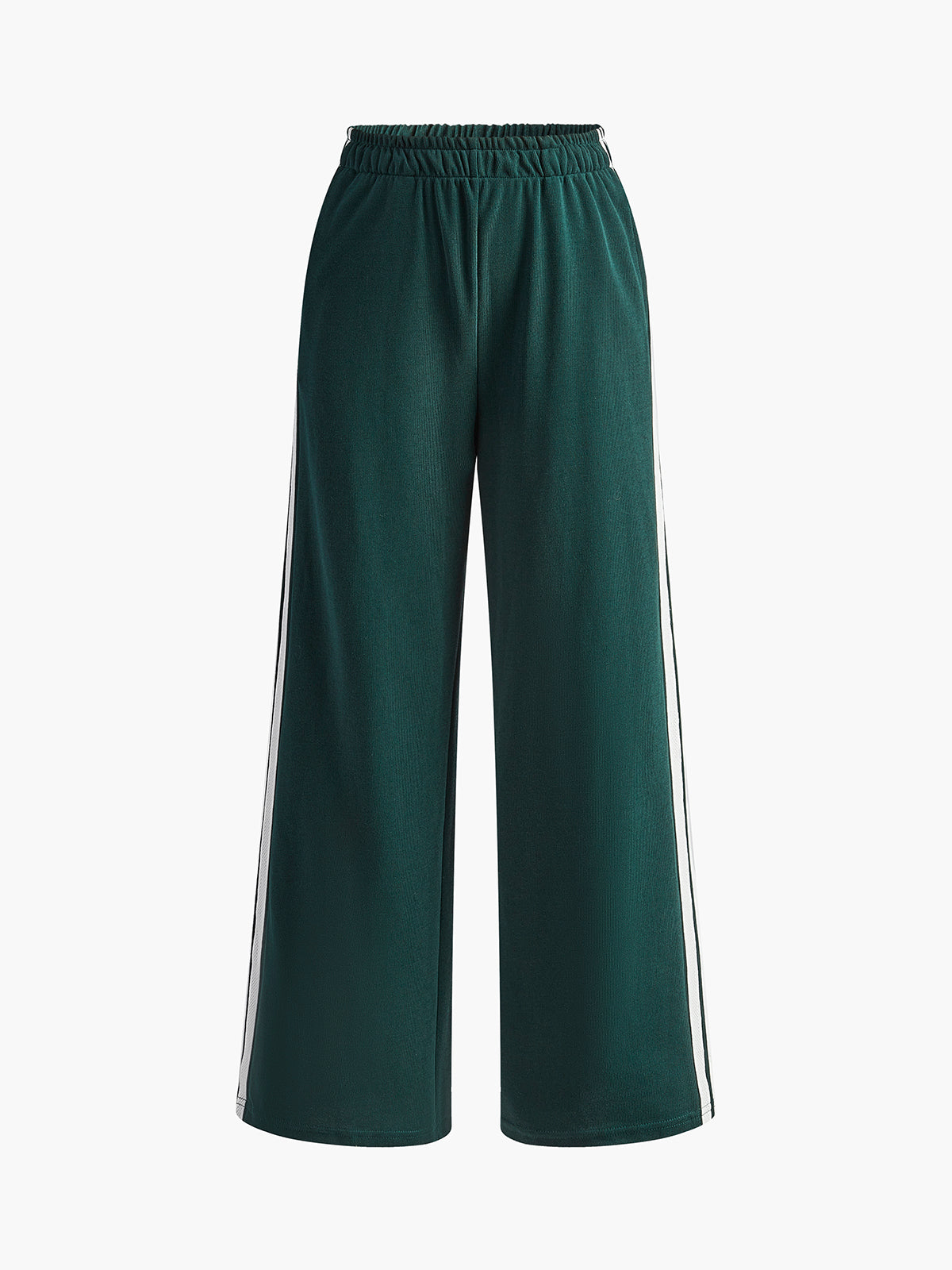 Crown Elara™ | Striped Patchwork Trousers