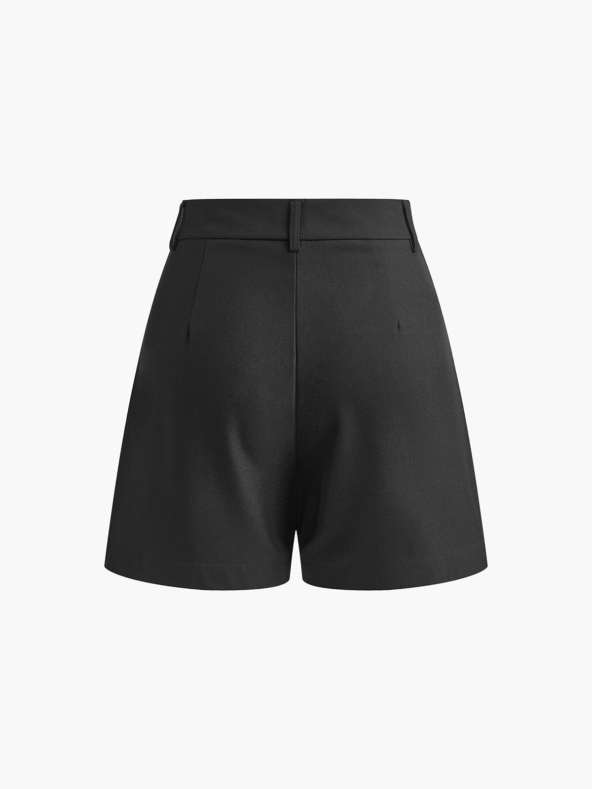 Crown Elara™ | Semi-Sheer Mid-Waist Shorts