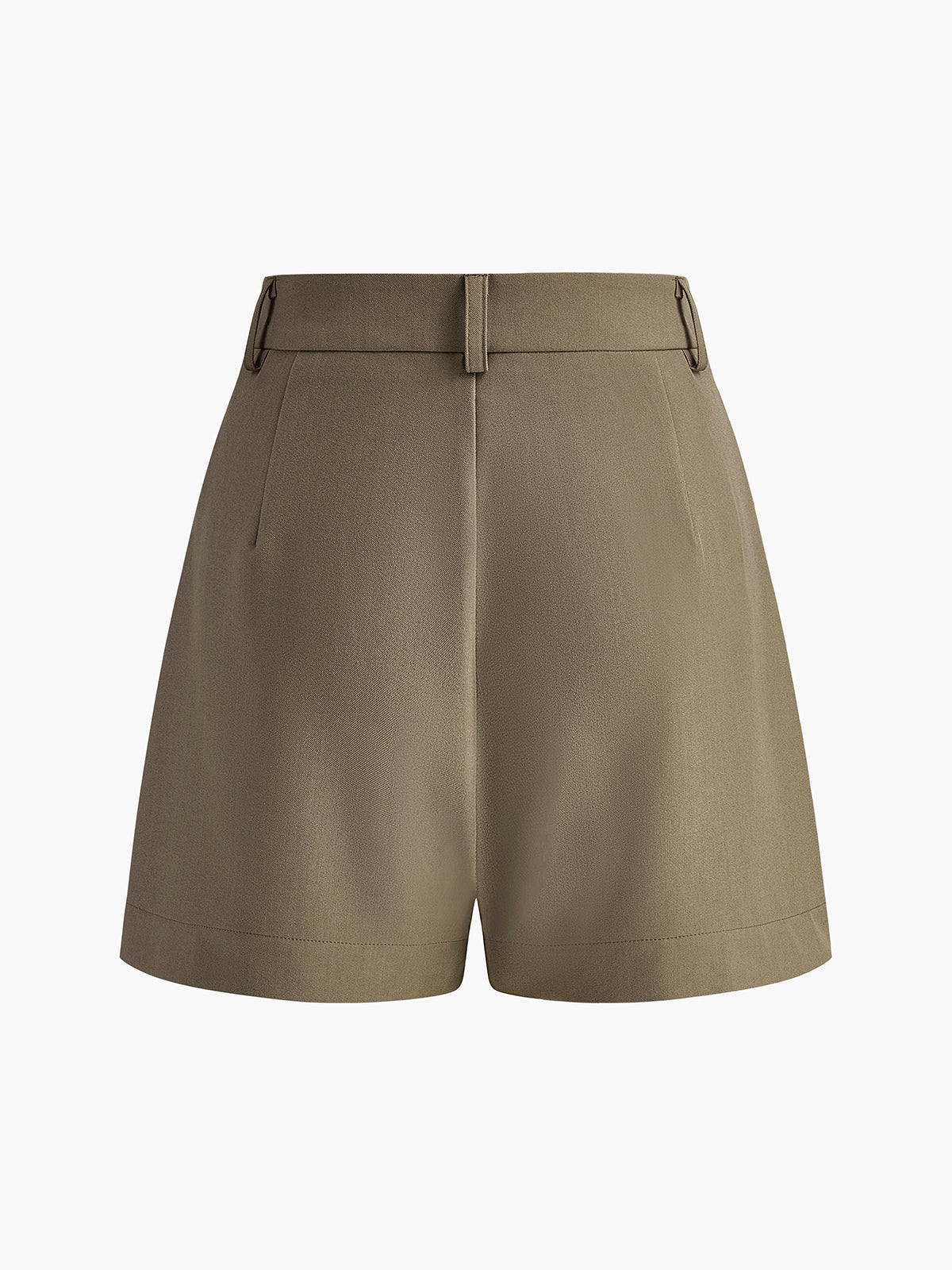 Crown Elara™ | Semi-Sheer Mid-Waist Shorts