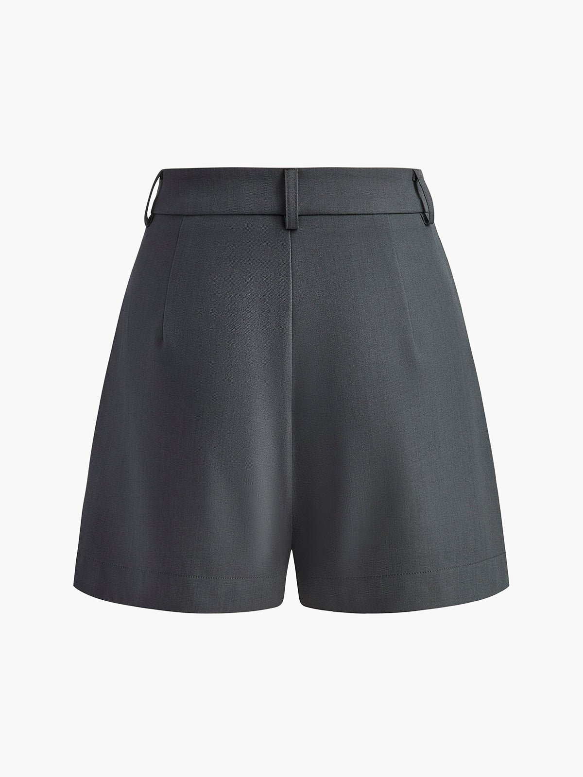 Crown Elara™ | Semi-Sheer Mid-Waist Shorts