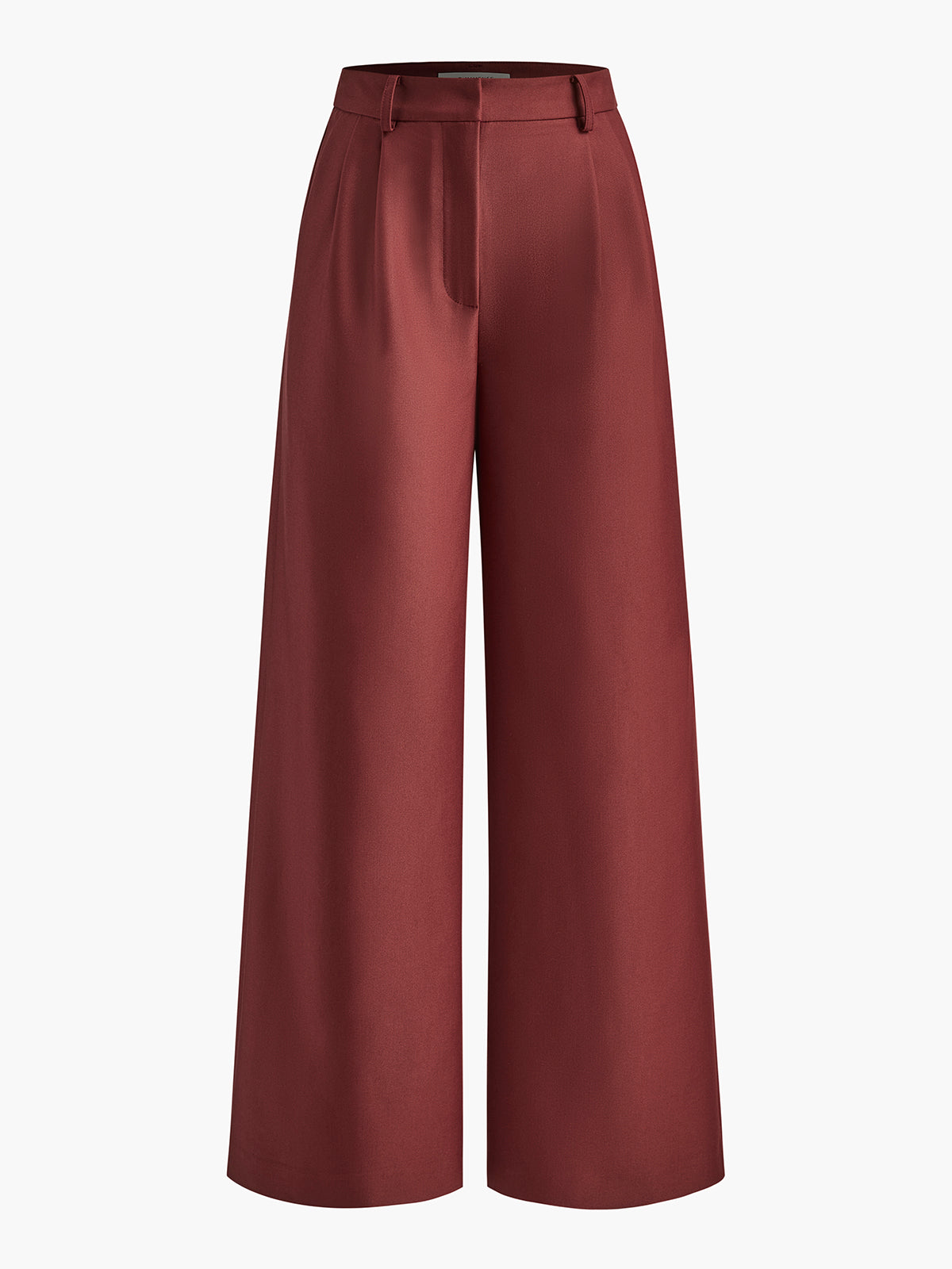 Crown Elara™ | Solid Wide Leg Pants