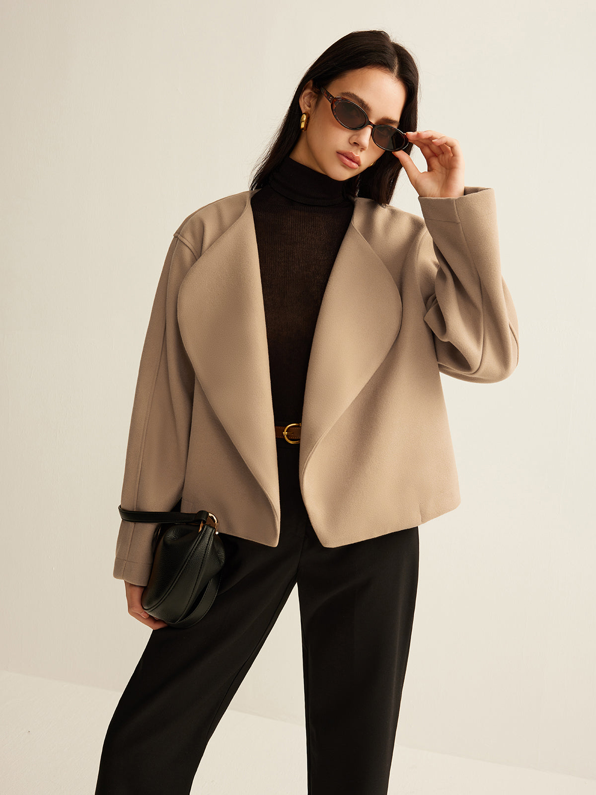 Crown Elara™ | Lapel Shift Jacket