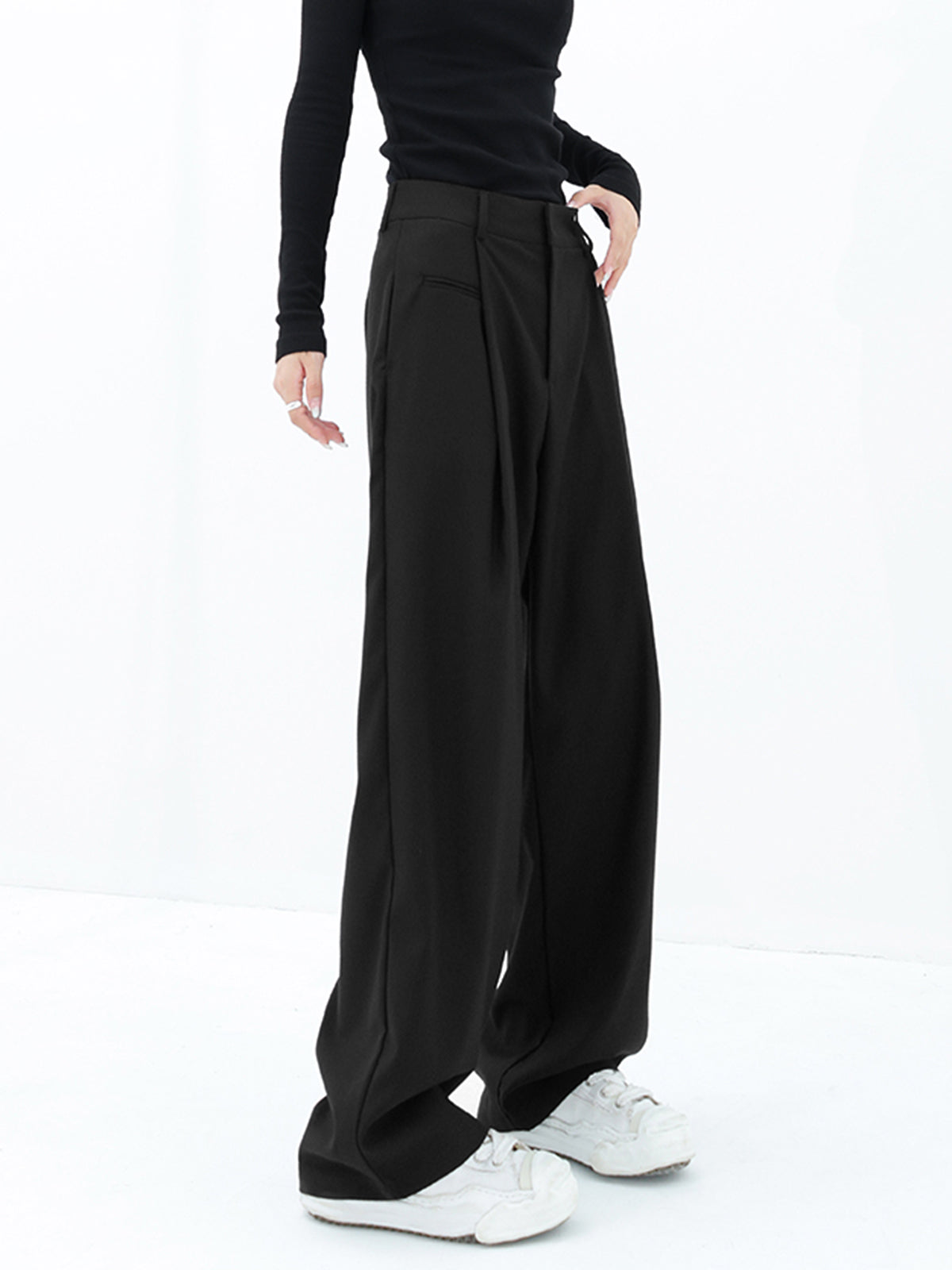 Crown Elara™ | Wide Leg Dress Pants