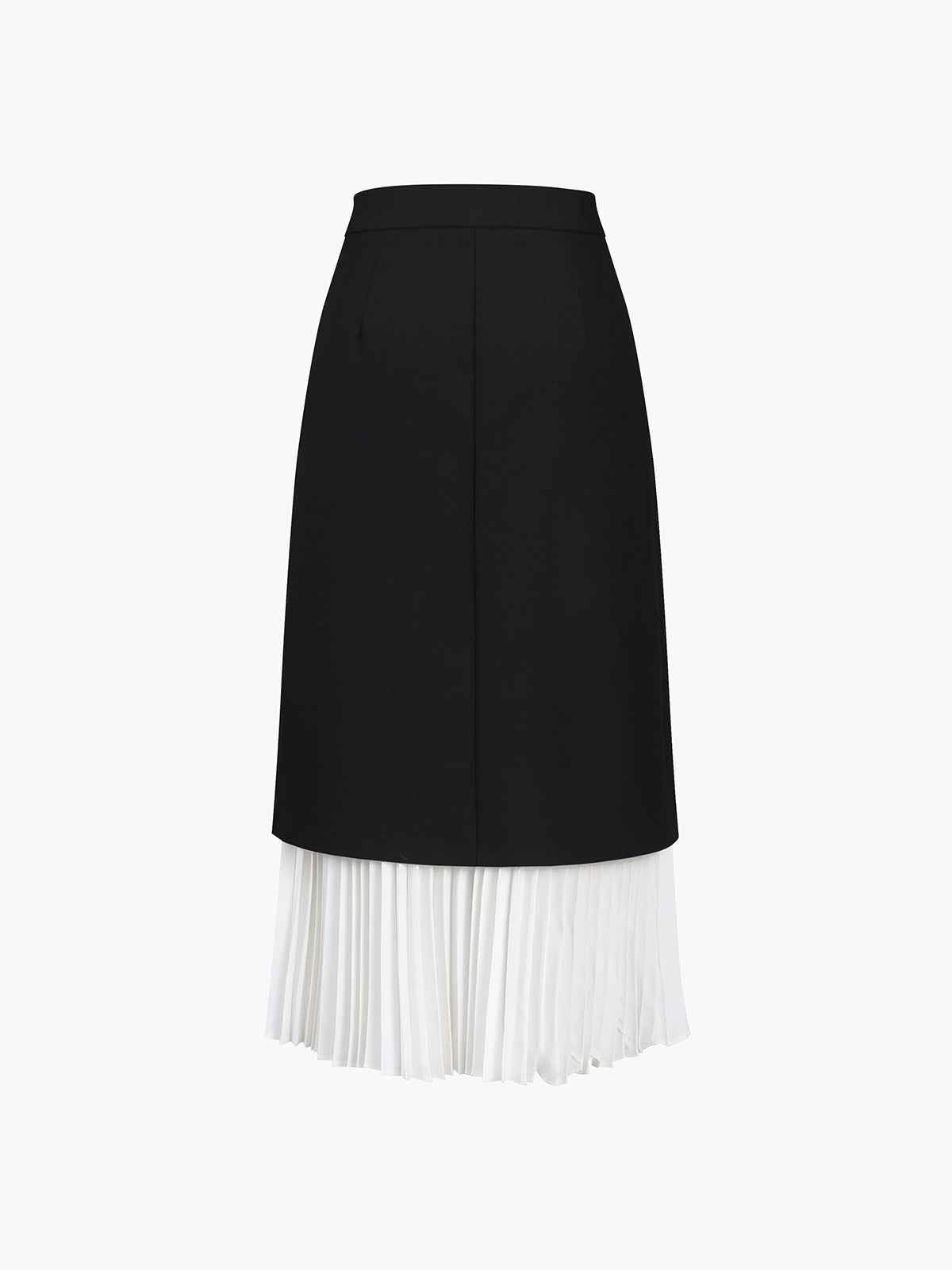 Crown Elara™ | Two Tone Pleated Skirt