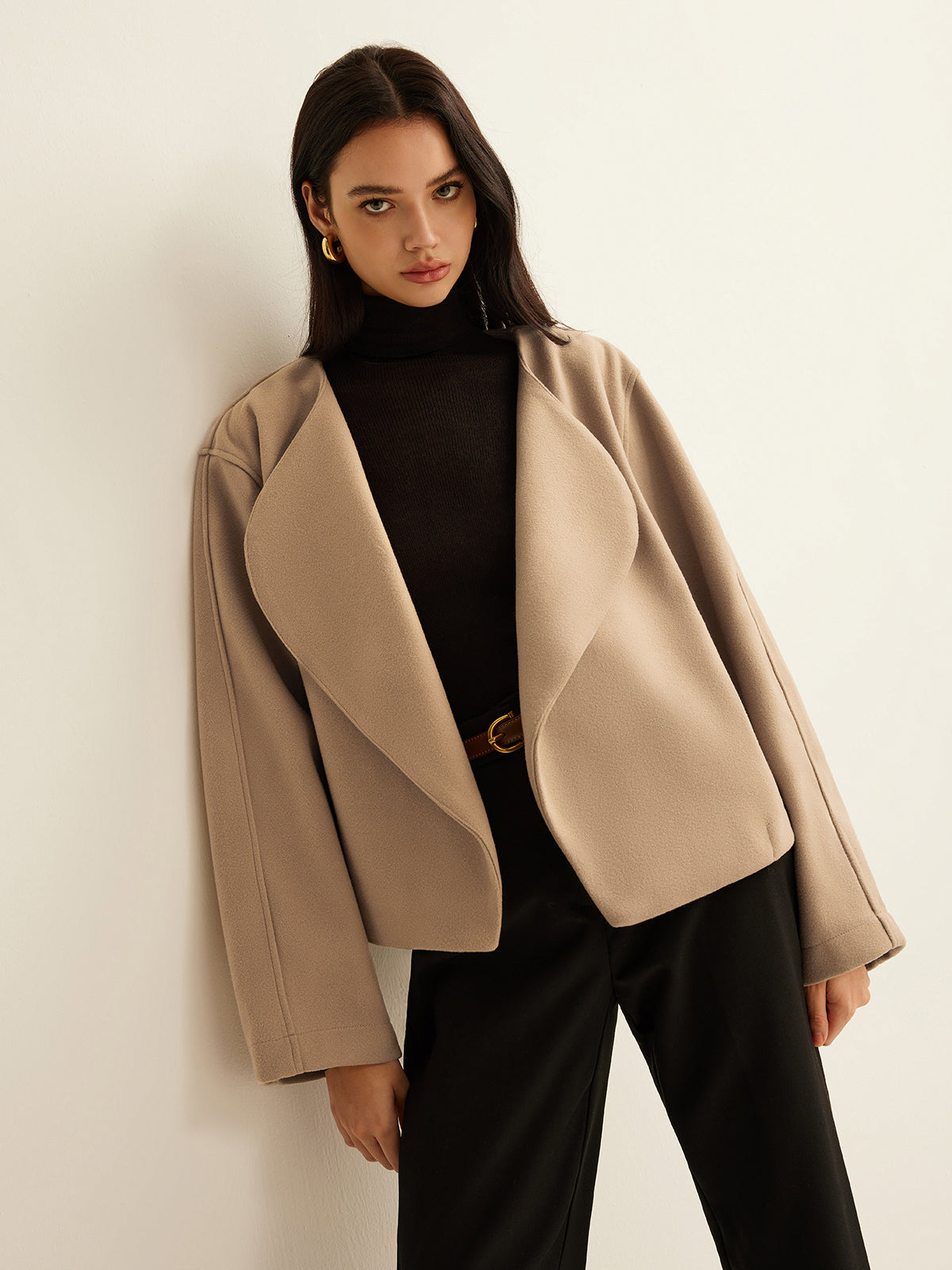 Crown Elara™ | Lapel Shift Jacket