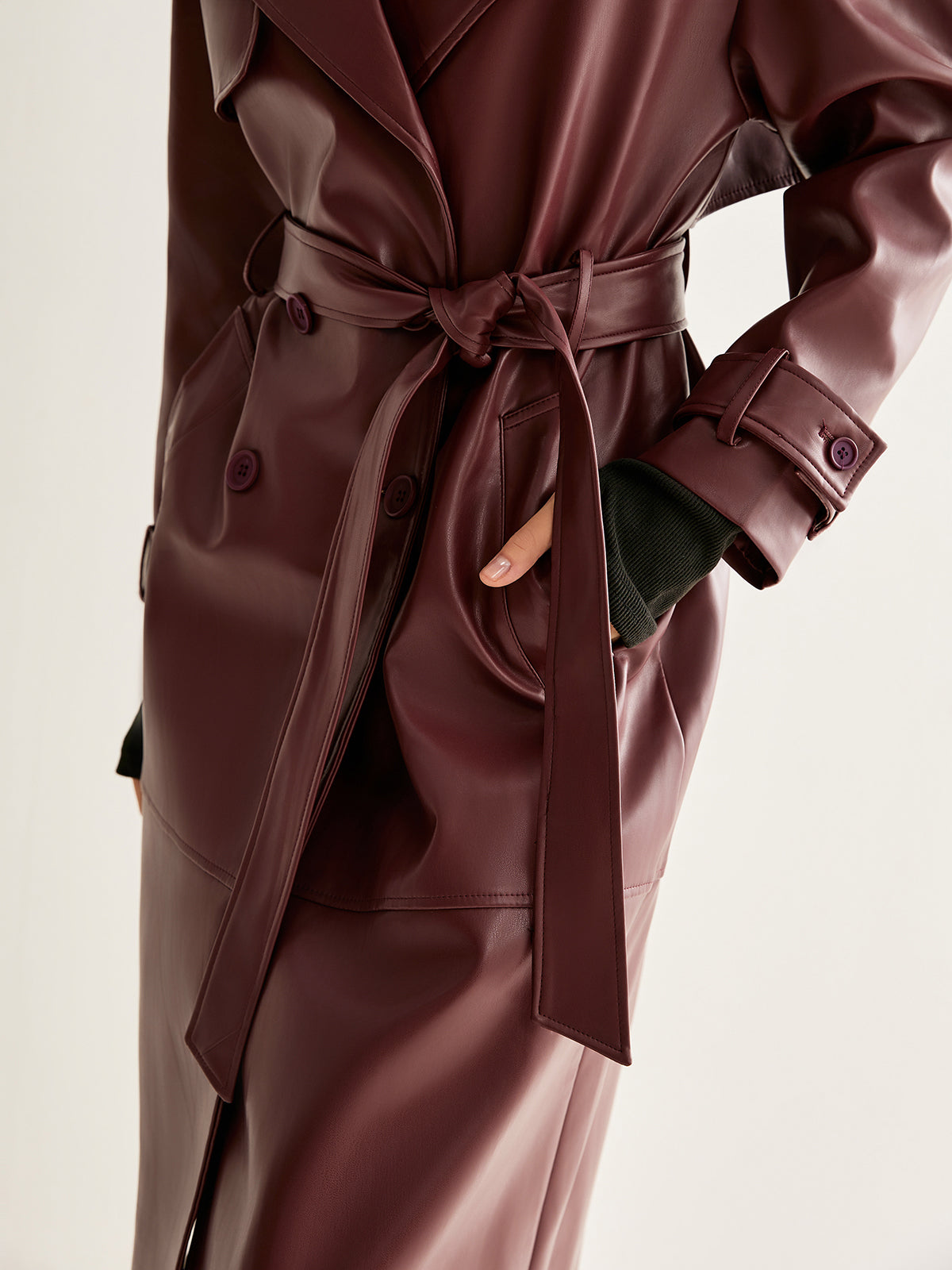 Crown Elara™ | Windproof PU Leather Jacket